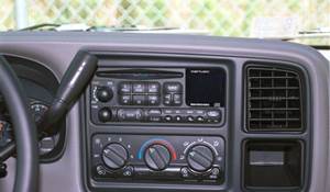 Double din dash kit top for 2002 chevy tahoe